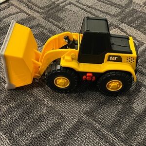 Yellow and Black Toy Bulldozer